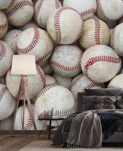 Mural de pared Fiesta de béisbol Mural de pared Fiesta de béisbol