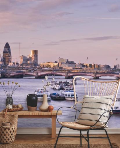 London Skyline Wall Mural London Skyline Wall Mural