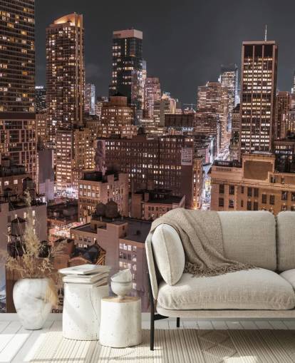 Lower Manhattan Lichter Wandgemälde Lower Manhattan Lichter Wandgemälde