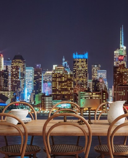 New York Bright Lights Wall Mural New York Bright Lights Wall Mural