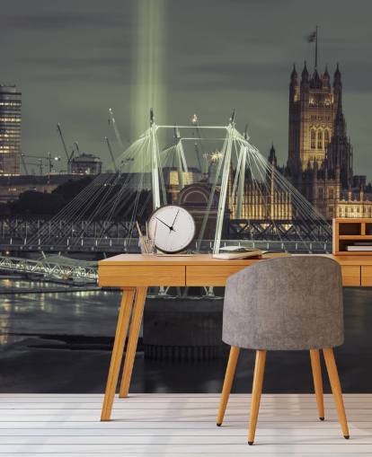 Bright Lights at the London Eye Wallpaper Bright Lights at the London Eye Wallpaper