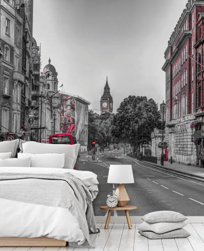 Ruas de Londres Color Splash Wall Mural Ruas de Londres Color Splash Wall Mural