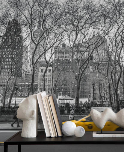 New York Taxi Farbspritzer Wandgemälde New York Taxi Farbspritzer Wandgemälde