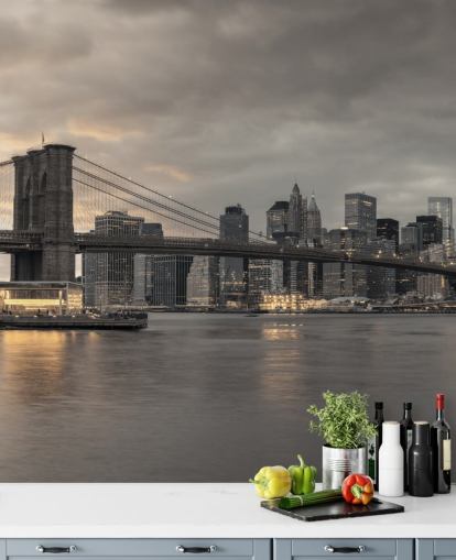 Papel de parede New York Skyline Papel de parede New York Skyline