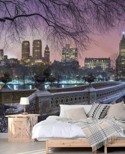 New York Central Park Bridge Mural New York Central Park Bridge Mural