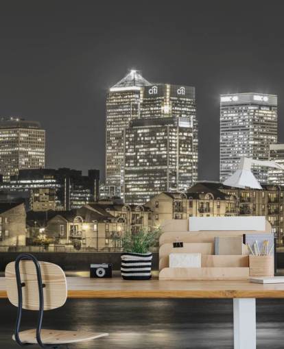 Yellow Lights London Skyline Wallpaper Yellow Lights London Skyline Wallpaper