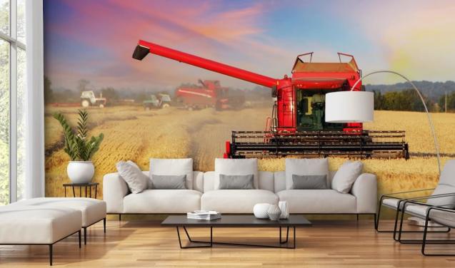 Red Harvester Wallpaper