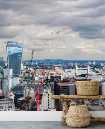 Il panorama della città di Londra The City of London Wallpaper Il panorama della città di Londra The City of London Wallpaper