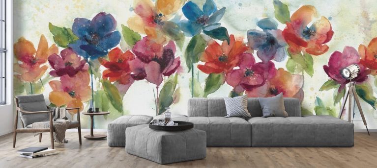 Living Room Wallpaper & Wall Murals | Wallsauce UK