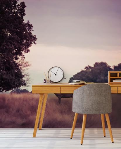 Stag in Wild Wallpaper Stag in Wild Wallpaper