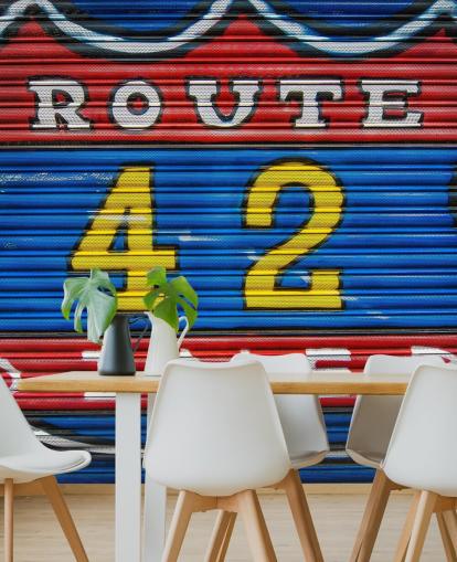 Route 42 Graffiti-Tapete Route 42 Graffiti-Tapete