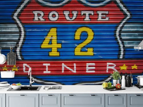 Route 42 Graffiti Wallpaper