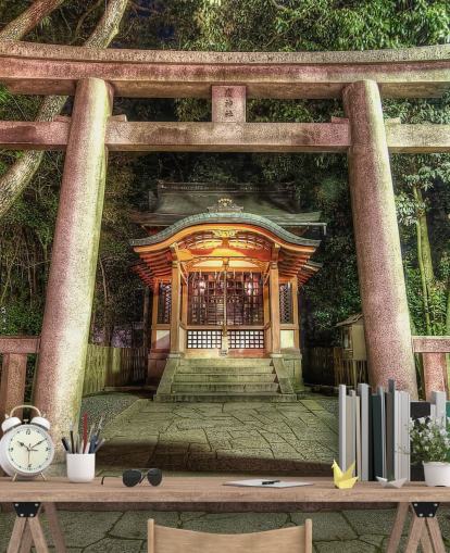 oriental shrine wallpaper oriental shrine wallpaper