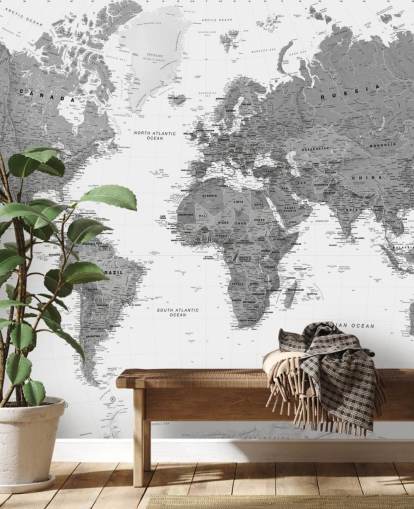 Dark Gray World Map Wallpaper Dark Gray World Map Wallpaper