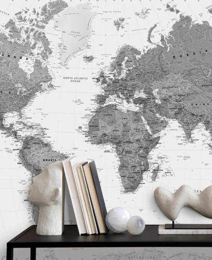 Dark Gray World Map Wallpaper Dark Gray World Map Wallpaper