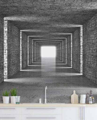 Into the Distance Tapet Veggmaleri Into the Distance Tapet Veggmaleri