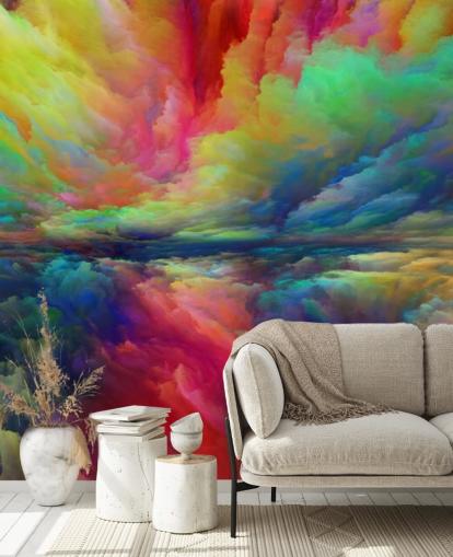 colourful clouds wallpaper colourful clouds wallpaper