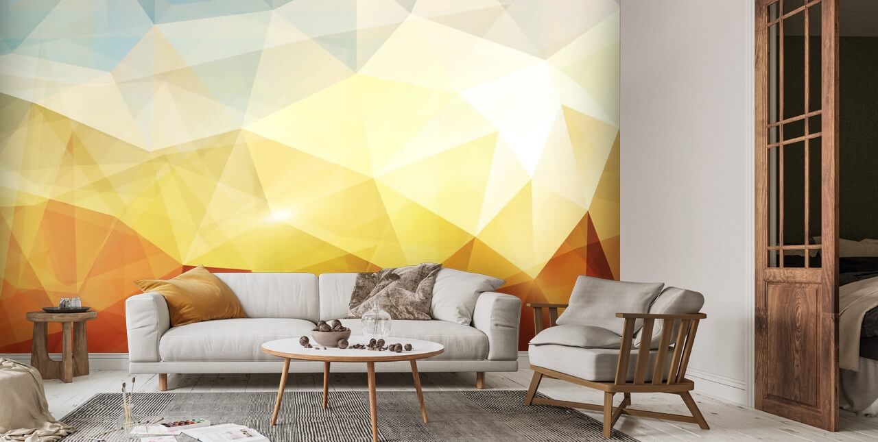 Warm Wallpaper Mural | Wallsauce US