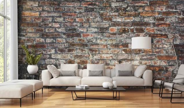 Weathered Bricks Wallpaper Mural