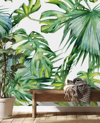 white and green tropical wallpaper white and green tropical wallpaper