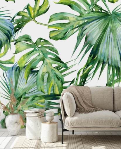 white and green tropical wallpaper white and green tropical wallpaper