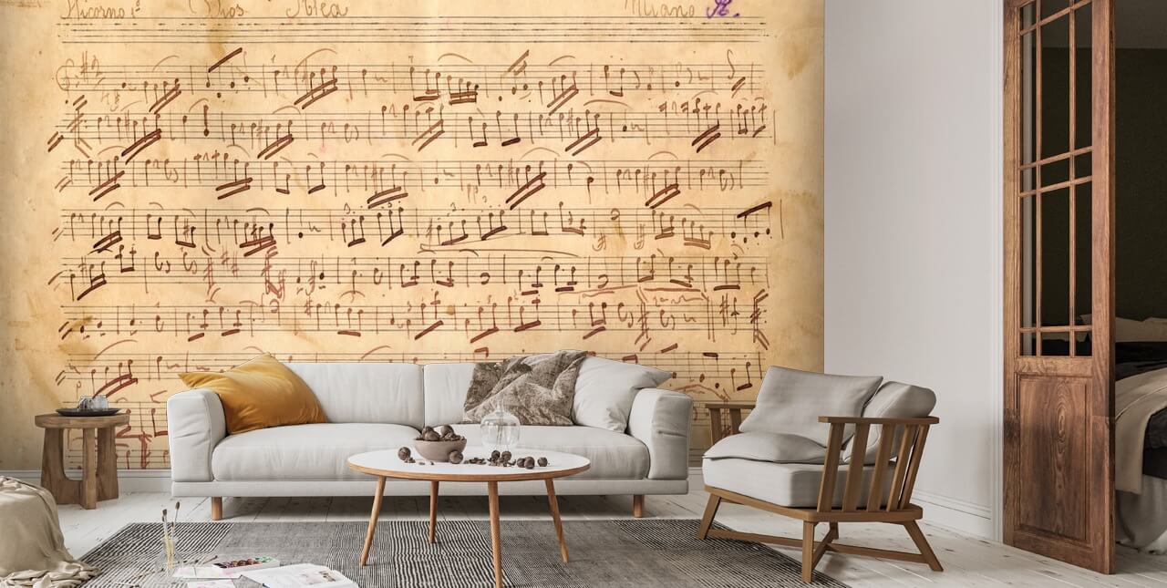 music sheet wallpaper