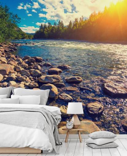 Mountain Valley Norway Wallpaper Mural Mountain Valley Norway Wallpaper Mural