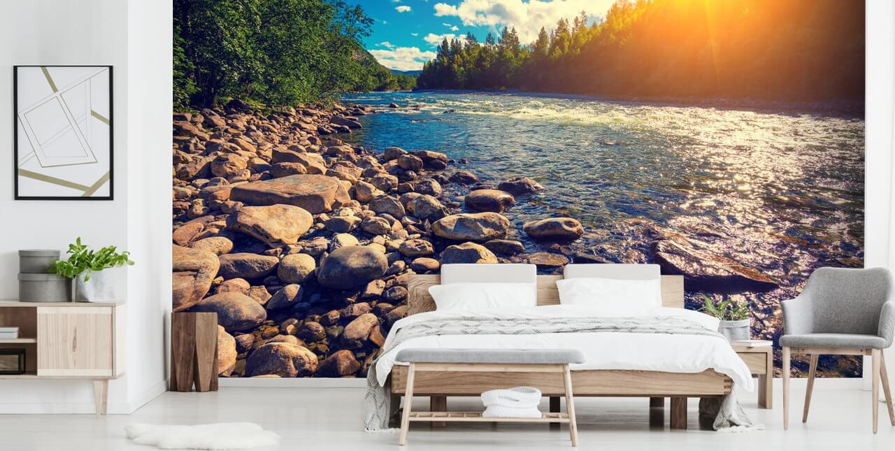 Mountain Valley Norway Wallpaper Mural Mountain Valley Norway Wallpaper Mural