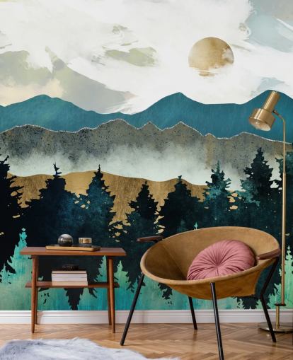 Mural de pared Niebla forestal de SpaceFrog Mural de pared Niebla forestal de SpaceFrog