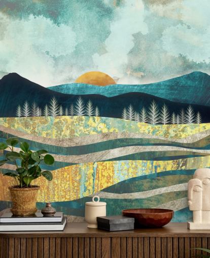 Late Summer Wall Mural by SpaceFrog Designs Late Summer Wall Mural by SpaceFrog Designs