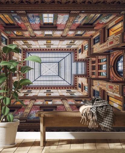 Papier peint Galleria Sciarra, Rome Papier peint Galleria Sciarra, Rome