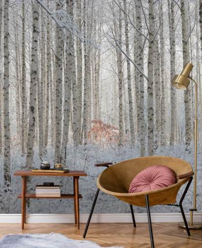 Papier Peint Fresque Nature Blanche Papier Peint Fresque Nature Blanche