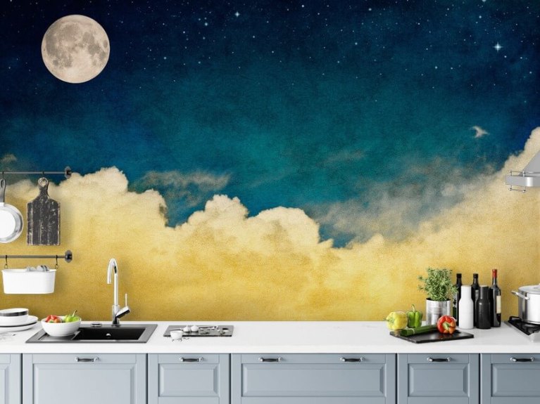 Moon Wallpaper Murals | Wallsauce UK