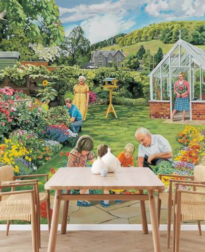 granddads garden and grandchildren helping wallpaper granddads garden and grandchildren helping wallpaper