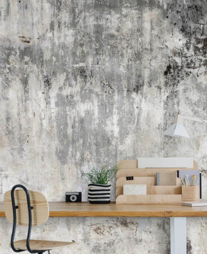 grey and white concrete effect wallpaper mural called Smooth and Old for bedrooms and kitchens grey and white concrete effect wallpaper mural called Smooth and Old for bedrooms and kitchens