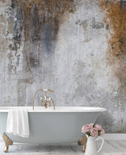 grey and brown customisable concrete wallpaper mural called Aged Concrete for kitchens grey and brown customisable concrete wallpaper mural called Aged Concrete for kitchens