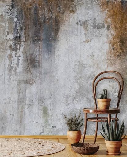 grey and brown customisable concrete wallpaper mural called Aged Concrete for kitchens grey and brown customisable concrete wallpaper mural called Aged Concrete for kitchens