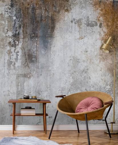 grey and brown customisable concrete wallpaper mural called Aged Concrete for kitchens grey and brown customisable concrete wallpaper mural called Aged Concrete for kitchens