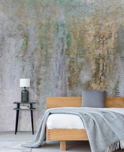 grey and gold concrete wallpaper mural called Concrete Patina at Wallsauce for offices and bedrooms grey and gold concrete wallpaper mural called Concrete Patina at Wallsauce for offices and bedrooms