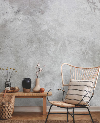 harmaa betonitapetti seinämaalaus nimeltä Texture of Plaster kodeille ja yrityksille harmaa betonitapetti seinämaalaus nimeltä Texture of Plaster kodeille ja yrityksille