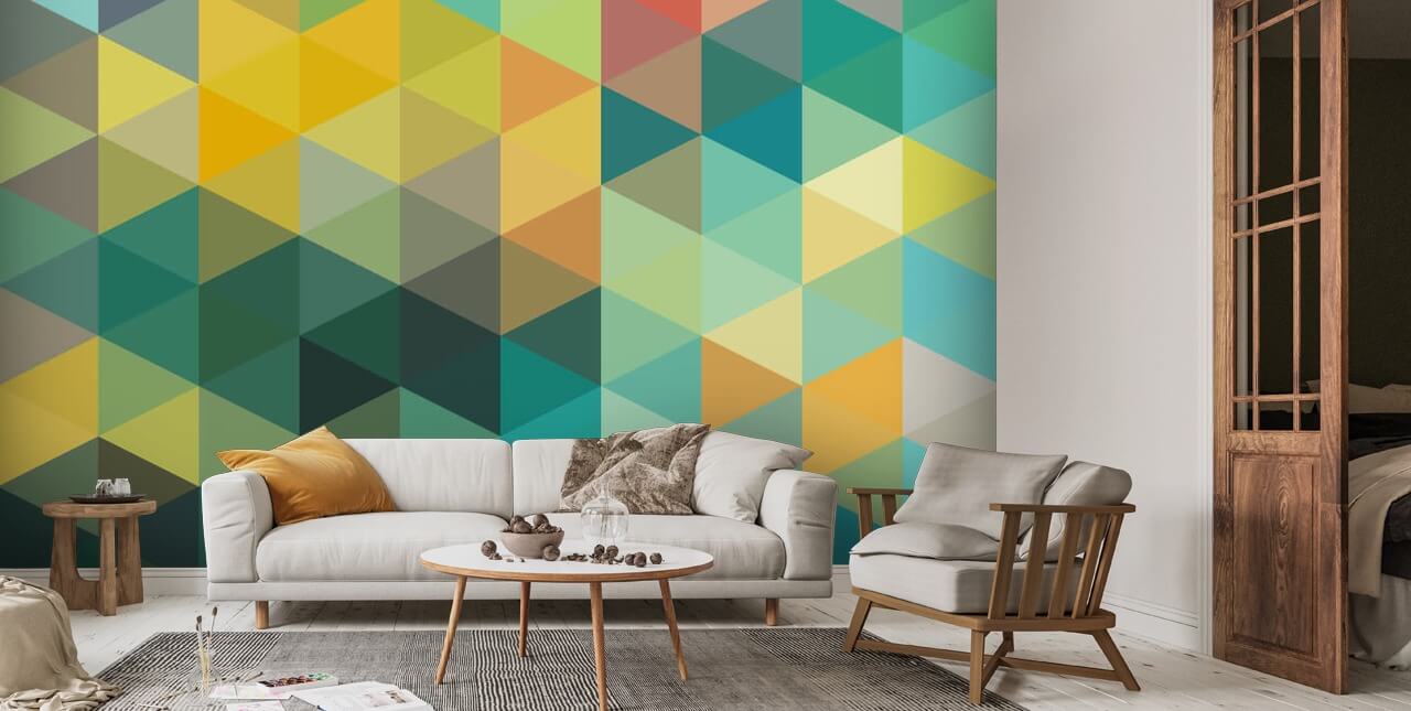 Reflective Wallpaper Mural | Wallsauce US