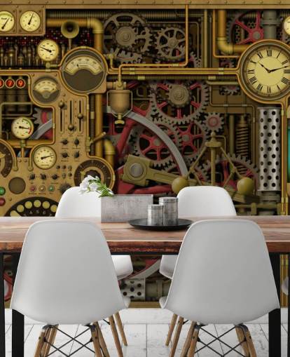 papel tapiz de engranajes y botones de máquina papel tapiz de engranajes y botones de máquina