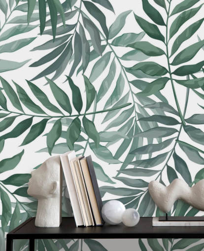 green and white leaf wallpaper green and white leaf wallpaper