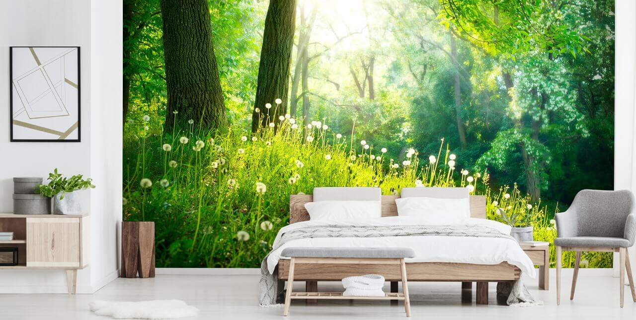 Tapeten-Wandbild „Frühling in der Natur“