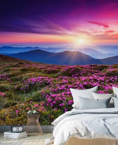 Purple World Wallpaper Mural Purple World Wallpaper Mural