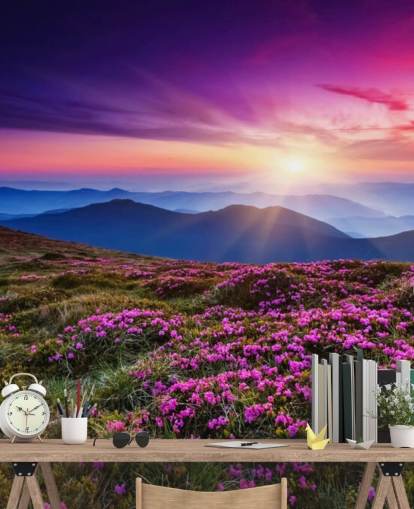 Purple World Wallpaper Mural Purple World Wallpaper Mural