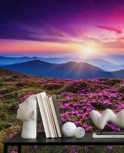 Purple World Wallpaper Mural Purple World Wallpaper Mural