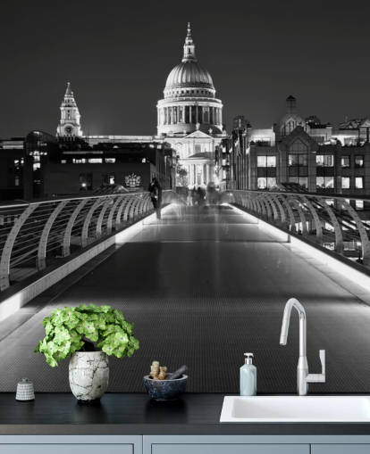 papier peint Millenium Bridge papier peint Millenium Bridge