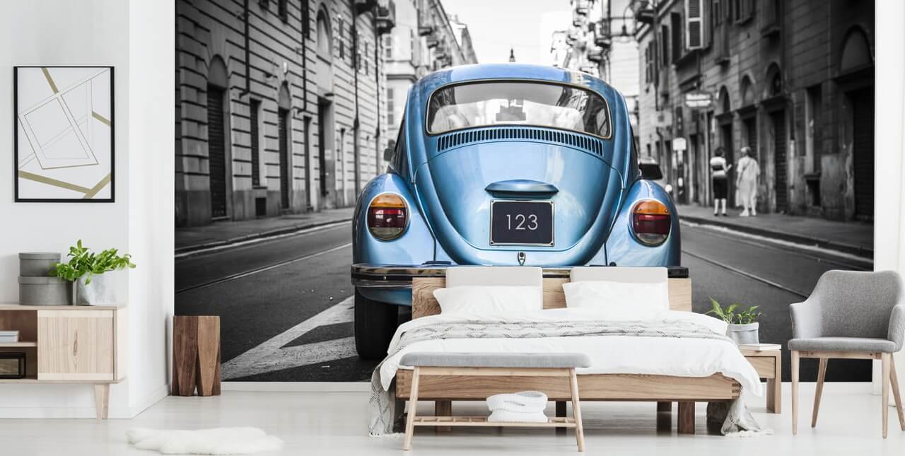 Blue Beetle Wall Mural