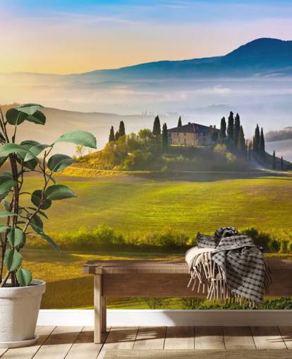 Italy Tuscany Wall Mural Italy Tuscany Wall Mural